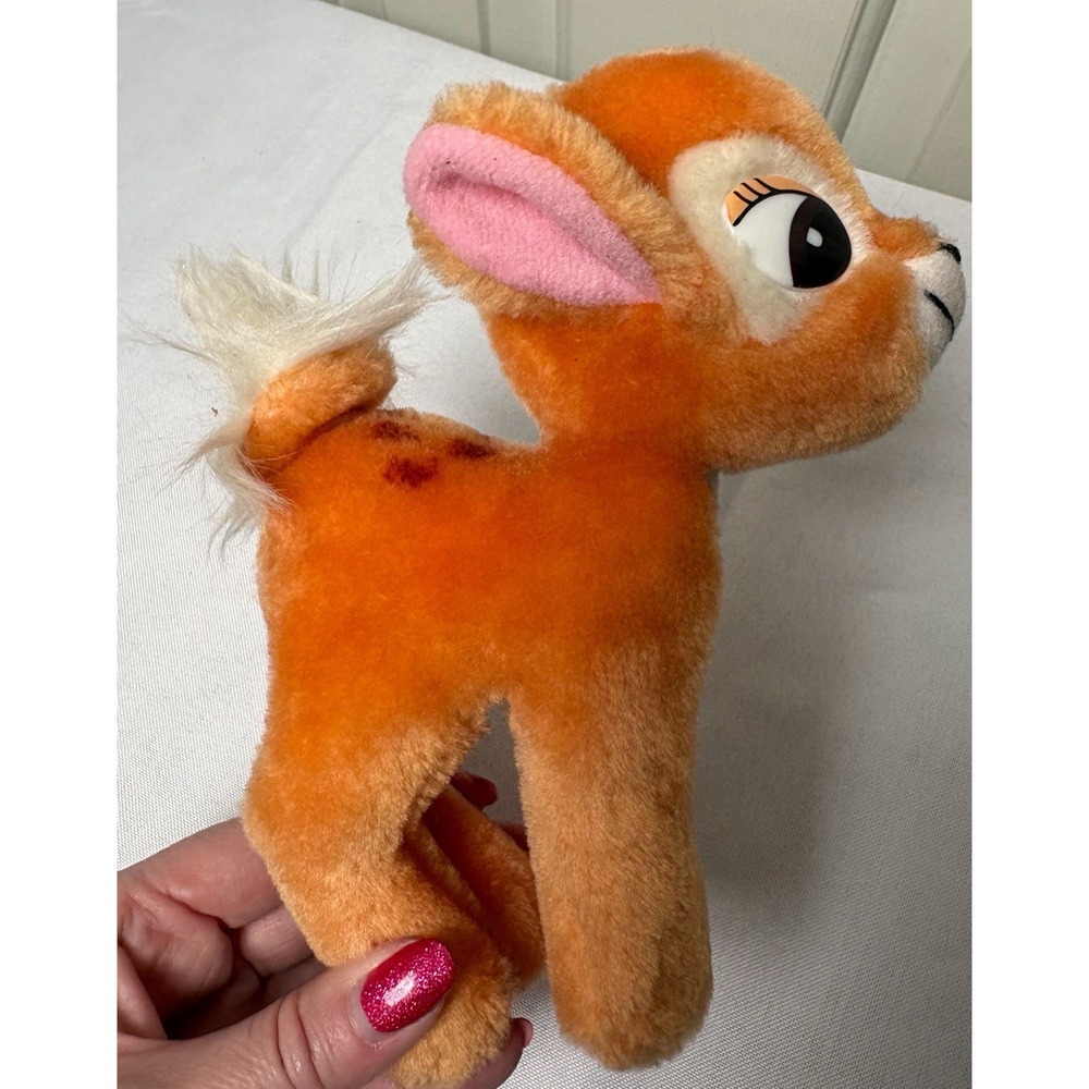 Vintage Walt Disney Pinocchio Bambi Lady Animated Film Classic PLUSH Lot Of 3 - Picture 4 of 10